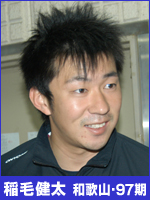 稲毛健太選手