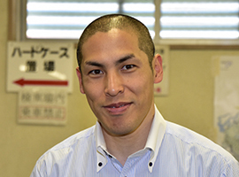 河端朋之選手