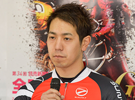 松浦悠士選手