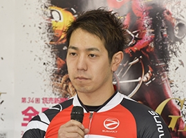 松浦悠士選手
