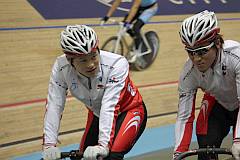 永井、北津留両選手。初出場のオリンピックで、どんなパフォーマンスを見せてくれるのか楽しみだ