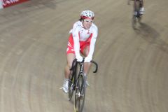 佐藤選手。楽しんでいる様子が表情に表れている