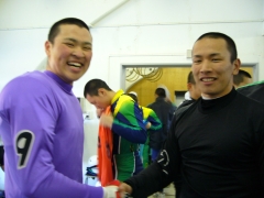 阿部生徒と佐川生徒