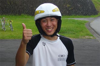ゴールデンキャップを獲得した金子哲大生徒
