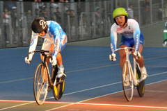 ケイリン決勝ゴール