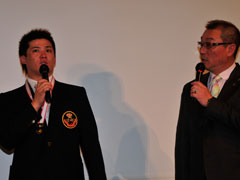 中野さんと村上博幸選手のトークショー