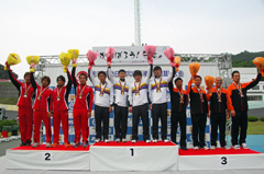 ４ｋｍ団体追い抜き表彰