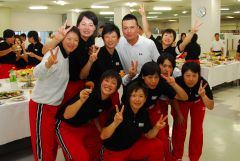 女子1回生優勝の3組