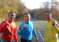 BEST3 ※左から、齊藤生徒、冨尾生徒、佐藤生徒