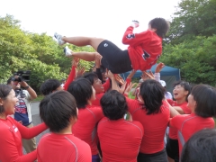 胴上げ