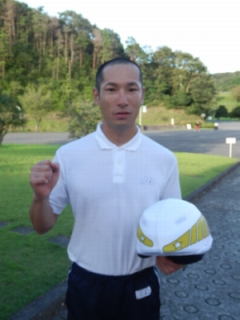 ゴールデンキャップを獲得した杉森輝大生徒