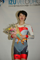 女子スプリント2位の石井貴子生徒