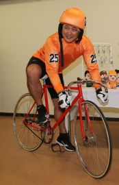 村田選手乗車