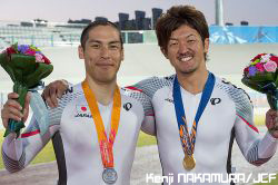 河端選手（左）・中川選手（右）