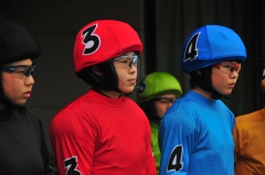 決勝競走 発走前の様子