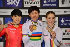 女子スプリント表彰