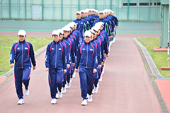 選手入場