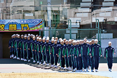 選手入場