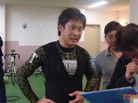 根本哲吏選手