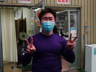 山田諒選手