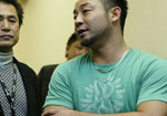 山崎芳仁選手
