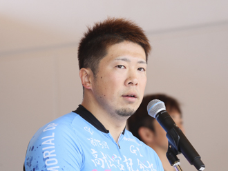 青龍賞3番車、深谷知広選手