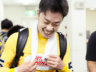 山中秀将選手