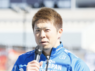 決勝3番車、深谷知広選手
