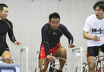 山崎芳仁選手